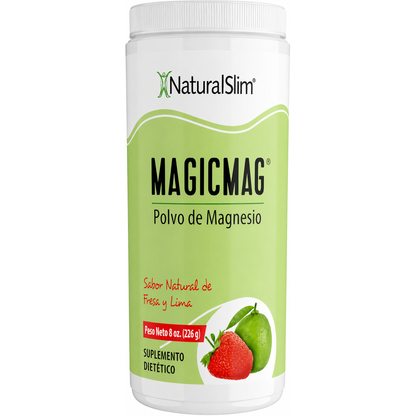 NaturalSlim Magicmag Polvo de citrato de magnesio 8 onzas
