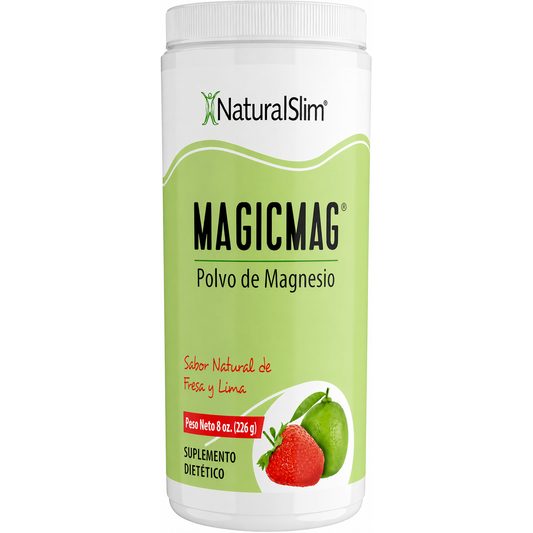 NaturalSlim Magicmag Polvo de citrato de magnesio 8 onzas