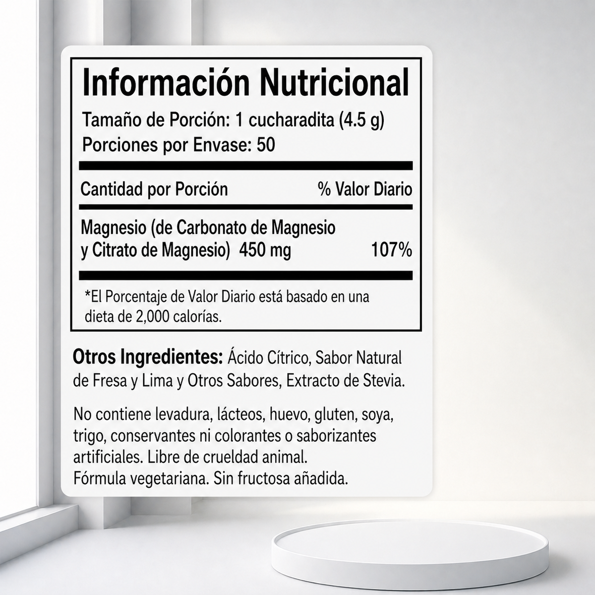 NaturalSlim Magicmag Polvo de citrato de magnesio 8 onzas – imagen 5