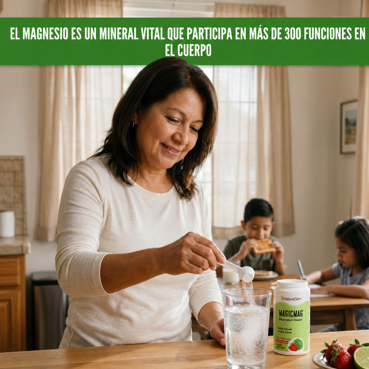 NaturalSlim Magicmag Polvo de citrato de magnesio 8 onzas – imagen 4