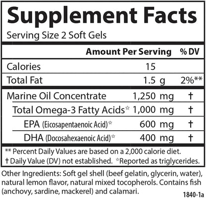 Carlson Teens Omega-3 Dha Epa Niños De +13 Años Y Adultos – imagen 4